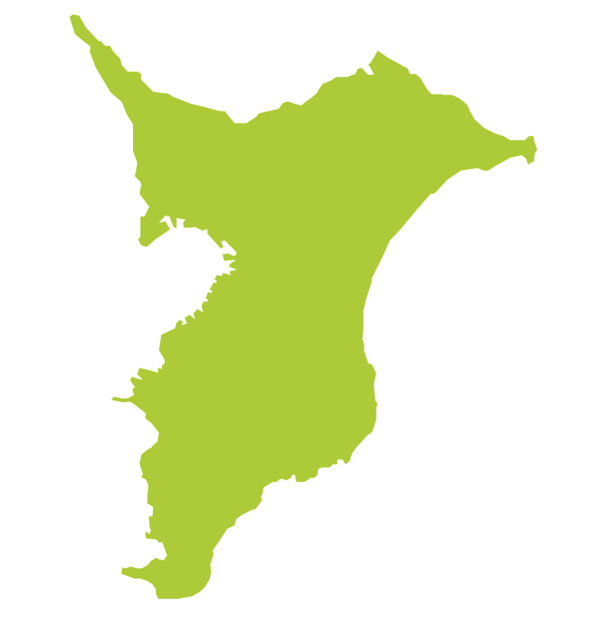 関東の地図